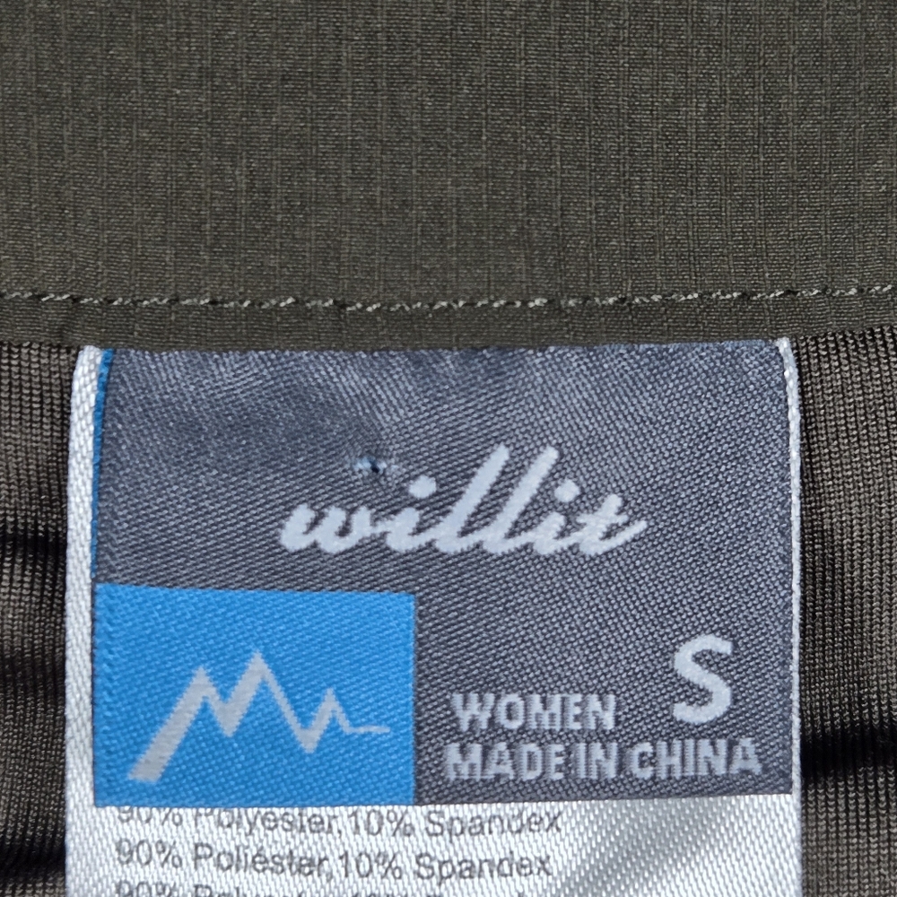 Willit Olive Green Outdoor Hiking Camping Skort Womens Size Small - Picture 3 of 16